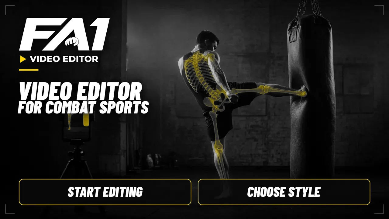 FA1 video editor menu